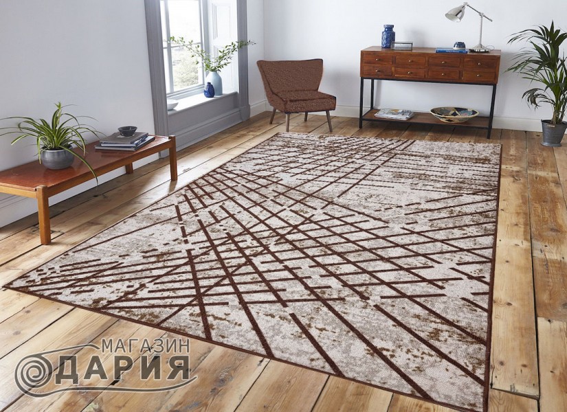Мокетен килим ERIKA 8035 beige